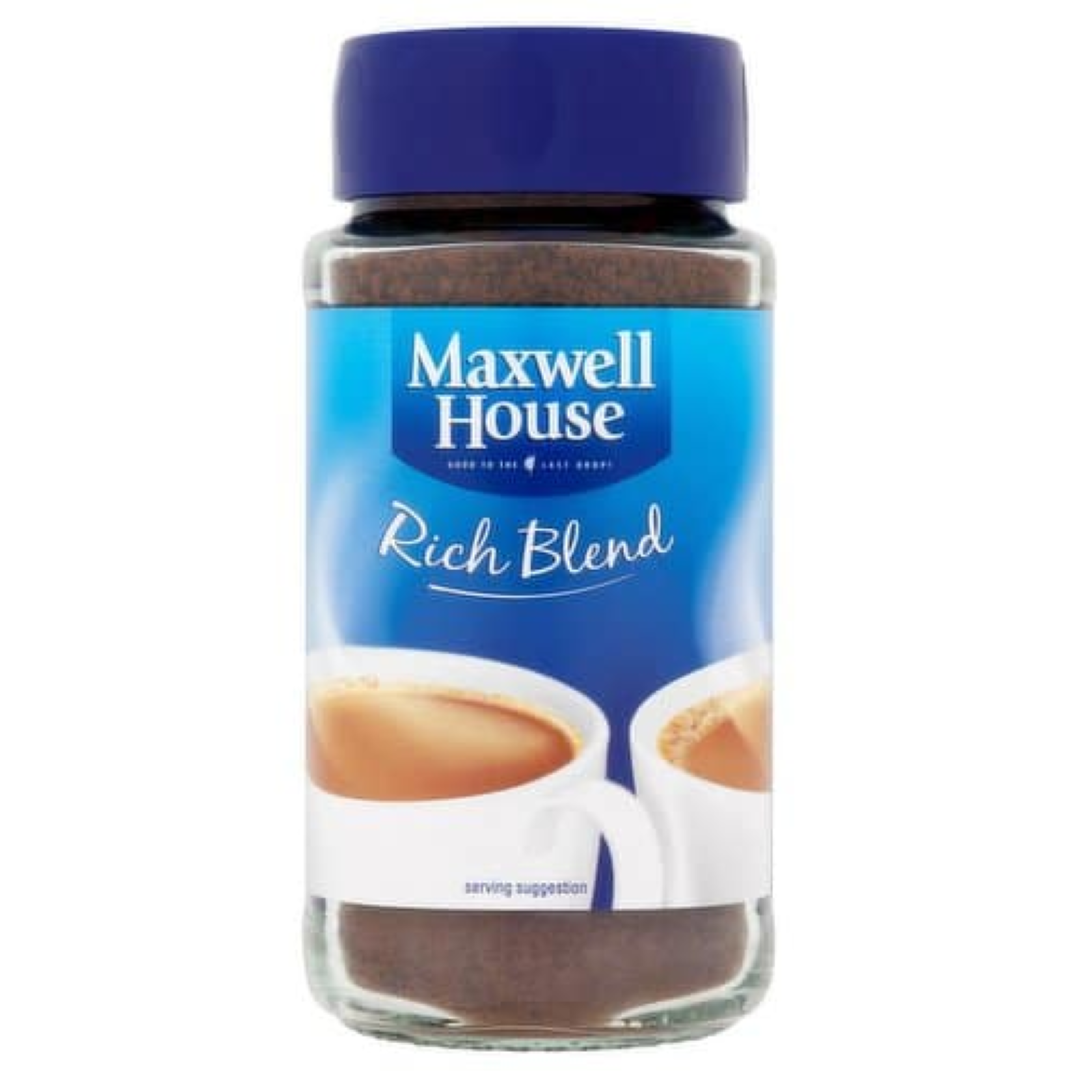 MAXWELL HOUSE RICH BLEND COFFEE 100G